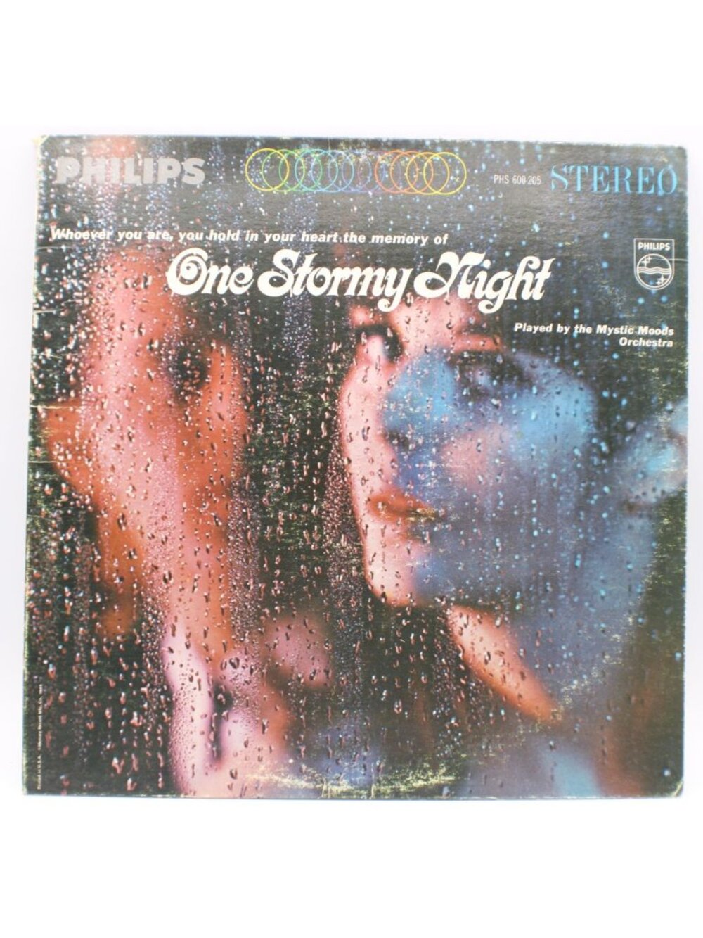 One Stormy Night Vinyl Record The Mystic Moods Orchestra Philips PHS 600-205 USA